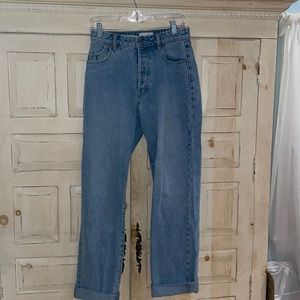 Rolla’s high rise classic straight Jean